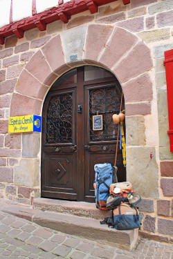 One of many hostels for pilgrims